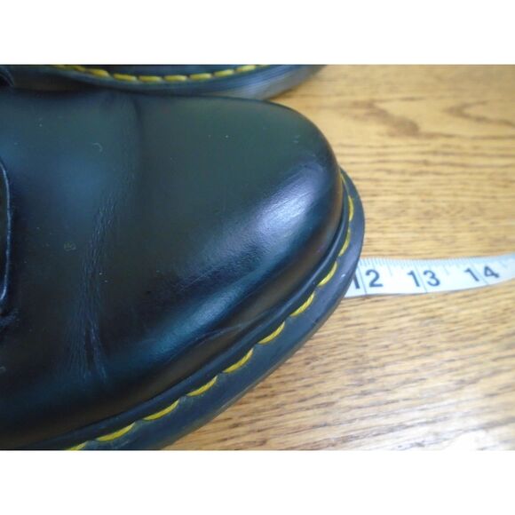 Dr Martens 1460 W black combat boots size 9 womens mens size 8 - Picture 8 of 10